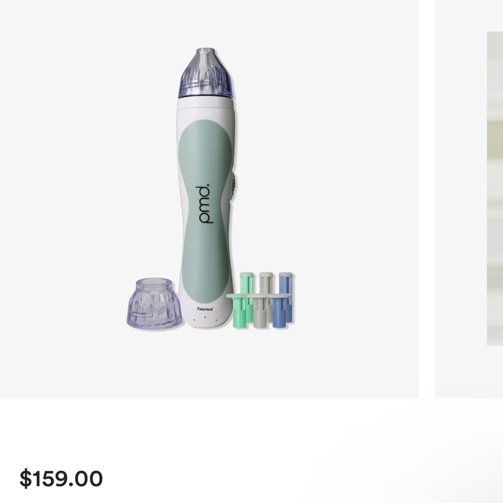 PMD Microderm Device - Mint and White